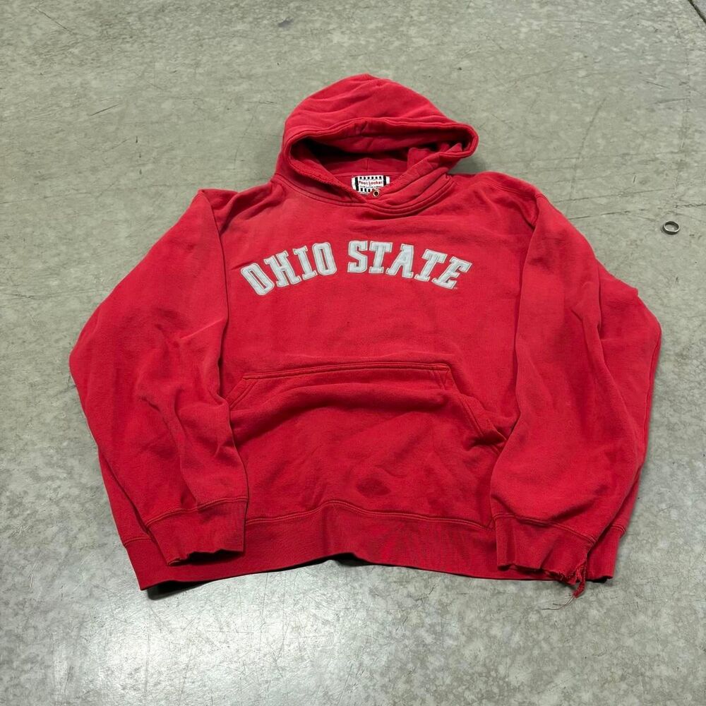 American-vintage Men's Red Hoodie